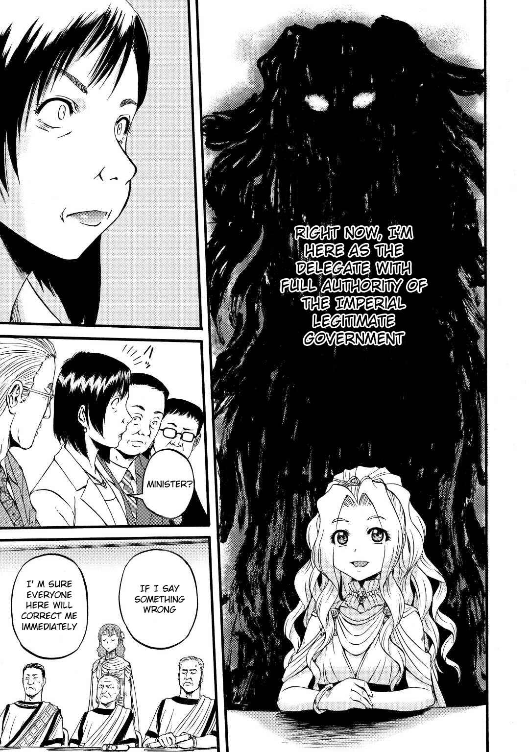 GATE - Jieitai Kanochi nite, Kaku Tatakaeri Chapter 110 - Page 11