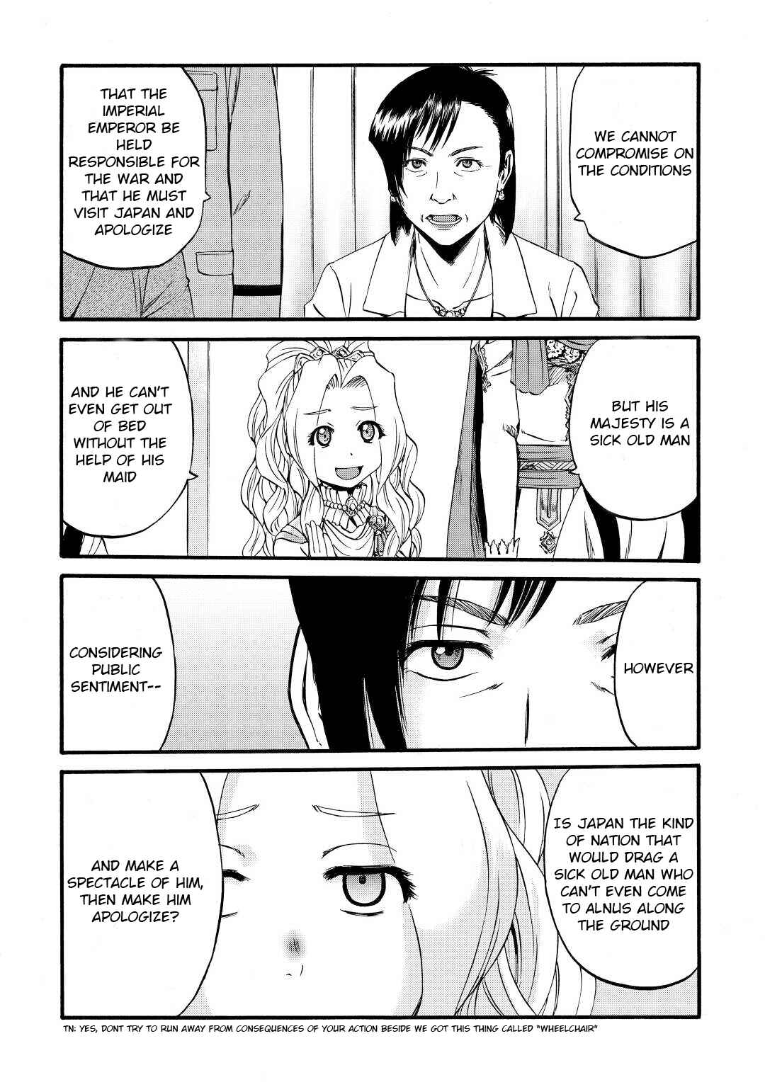 GATE - Jieitai Kanochi nite, Kaku Tatakaeri Chapter 110 - Page 15