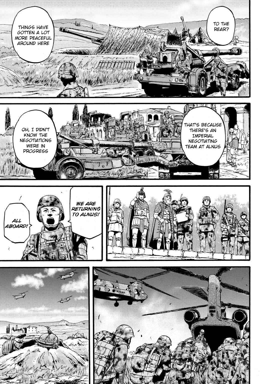 GATE - Jieitai Kanochi nite, Kaku Tatakaeri Chapter 110 - Page 3