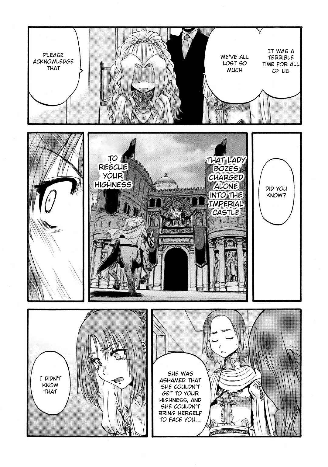 GATE - Jieitai Kanochi nite, Kaku Tatakaeri Chapter 110 - Page 36