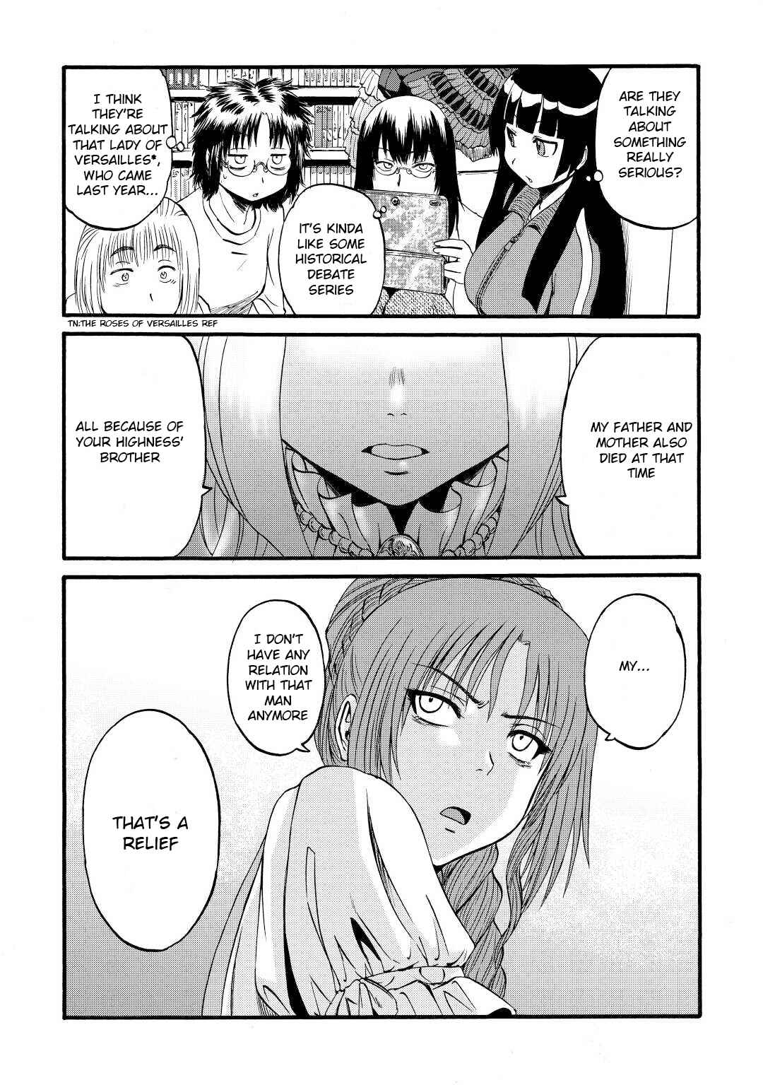 GATE - Jieitai Kanochi nite, Kaku Tatakaeri Chapter 110 - Page 37
