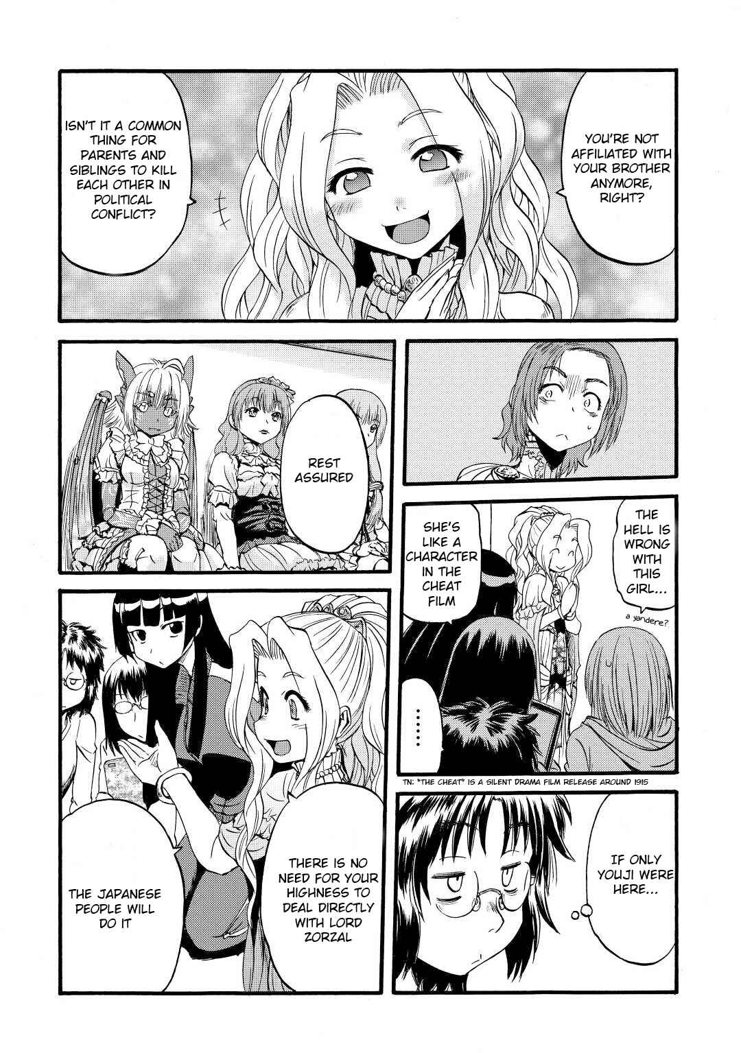 GATE - Jieitai Kanochi nite, Kaku Tatakaeri Chapter 110 - Page 40