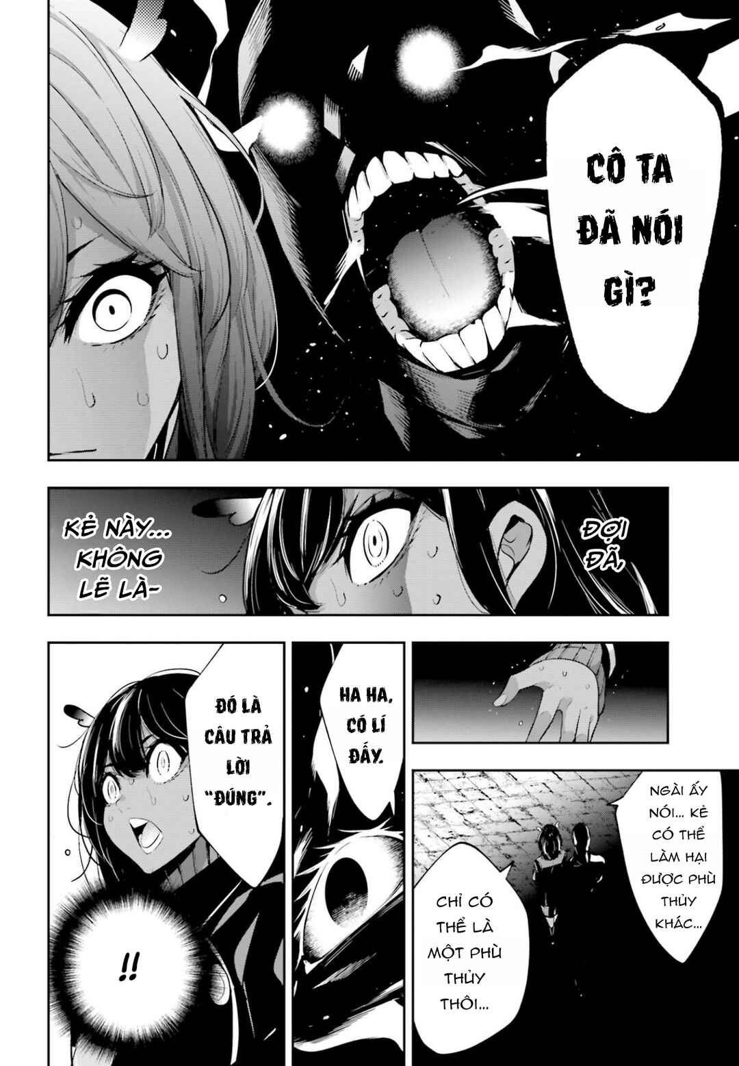 Majo Taisen - 32-nin no Isai no Majo wa Koroshiau Chapter 44 - Page 28