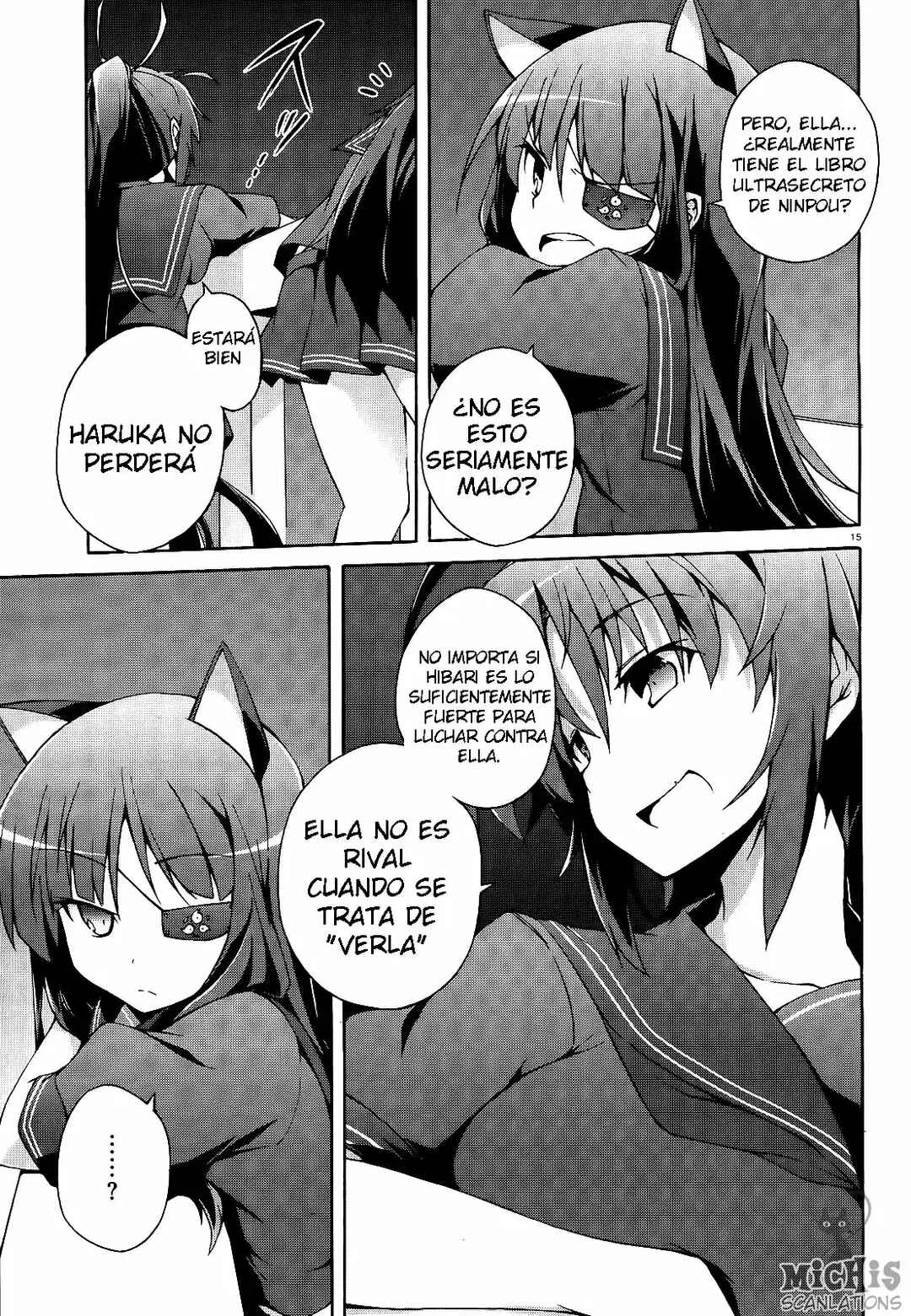 Senran Kagura - Shoujotachi no Shinei Chapter 8 - Page 15