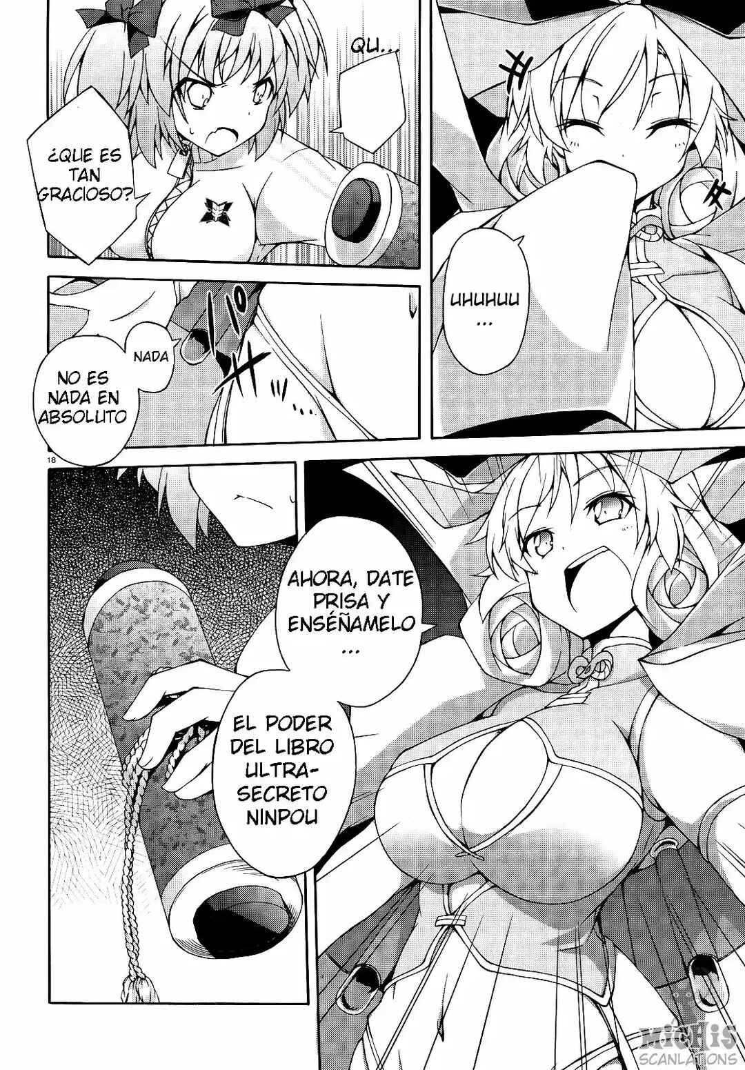 Senran Kagura - Shoujotachi no Shinei Chapter 8 - Page 18