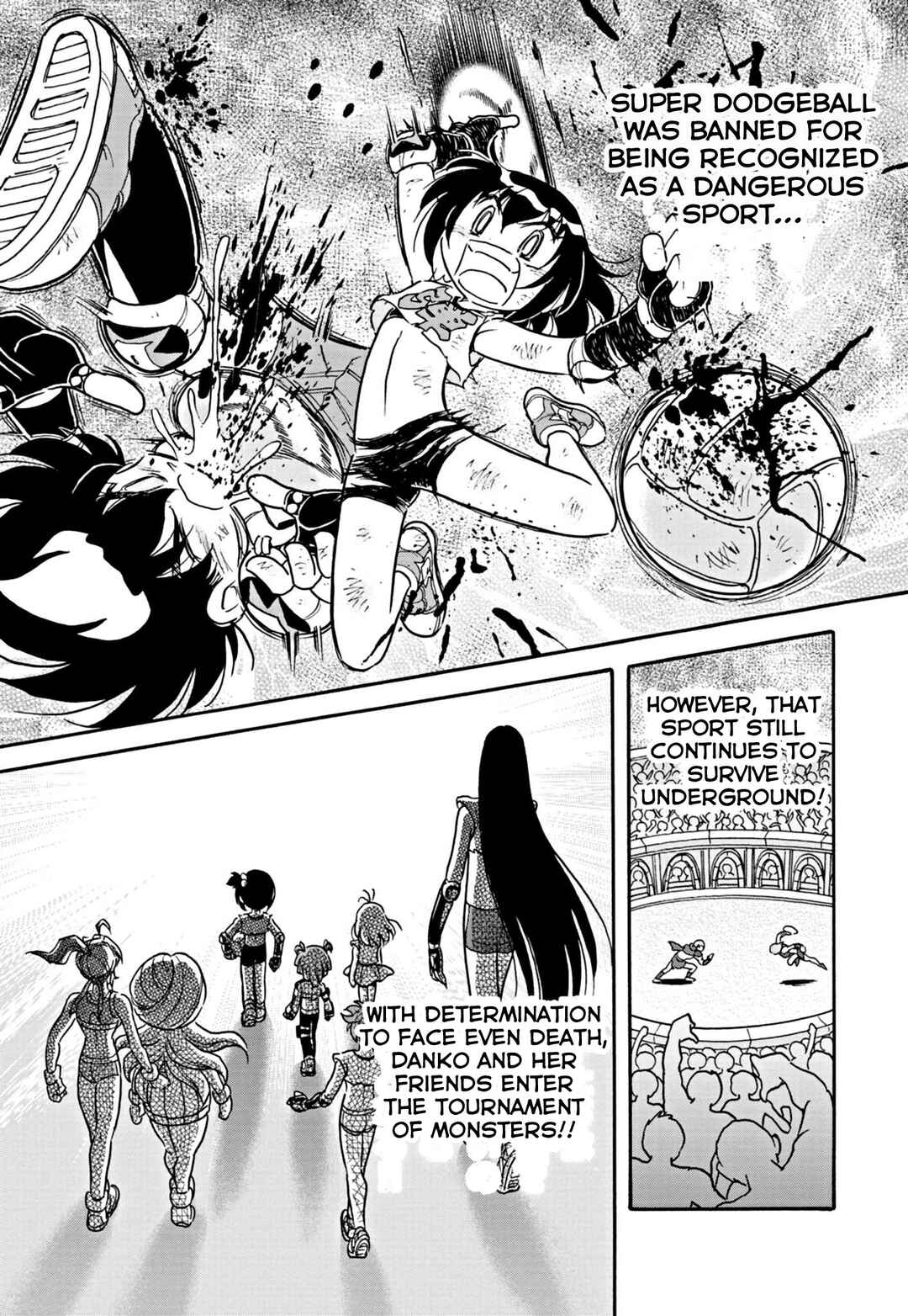 Flaming Fightball Girl Dodge Danko Chapter 23 - Page 1