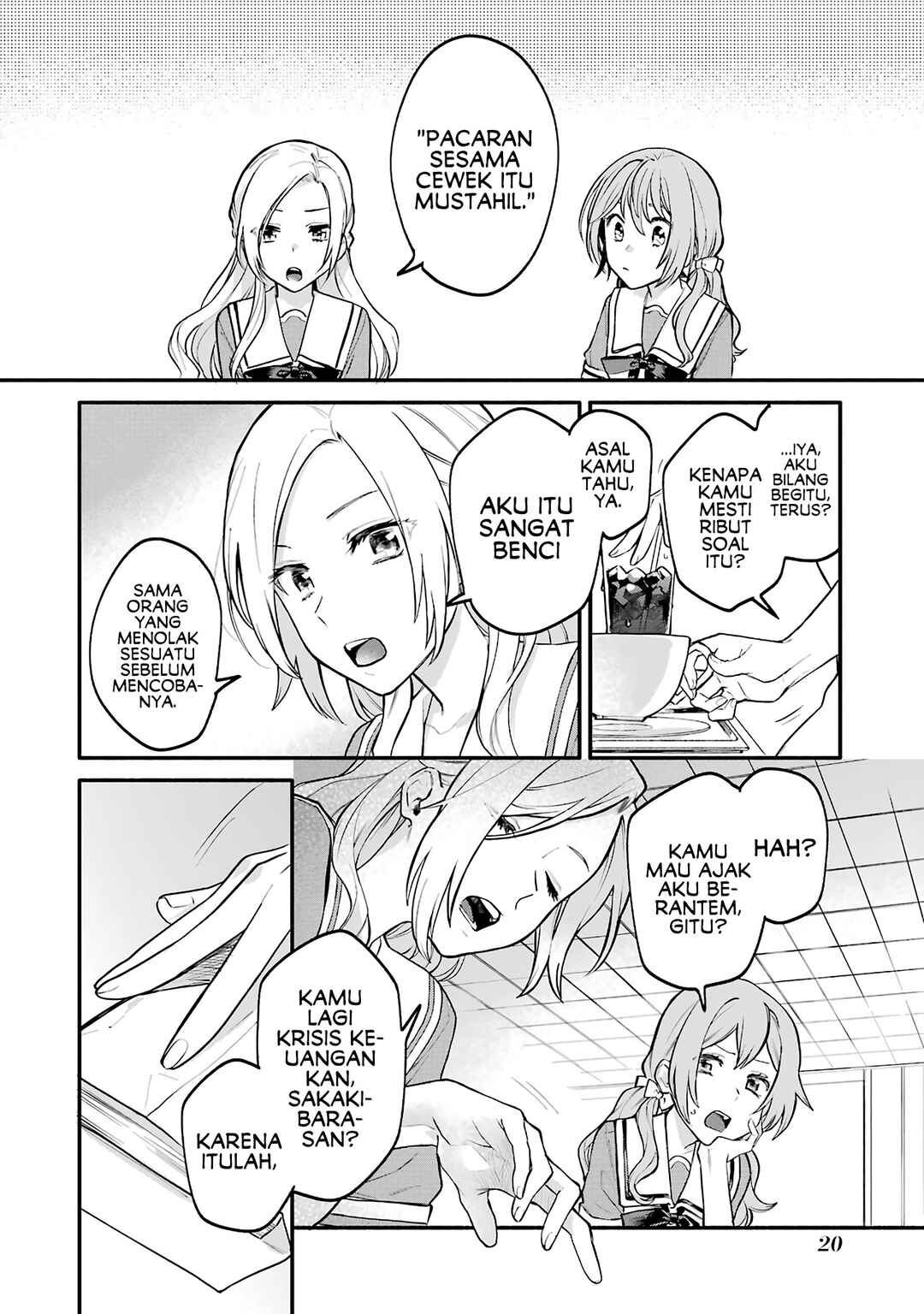 Onna Doushi toka Arienai desho to Iiharu Onnanoko wo, Hyakunichikan de Tetteiteki ni Otosu Yuri no Ohanashi Chapter 1 - Page 24