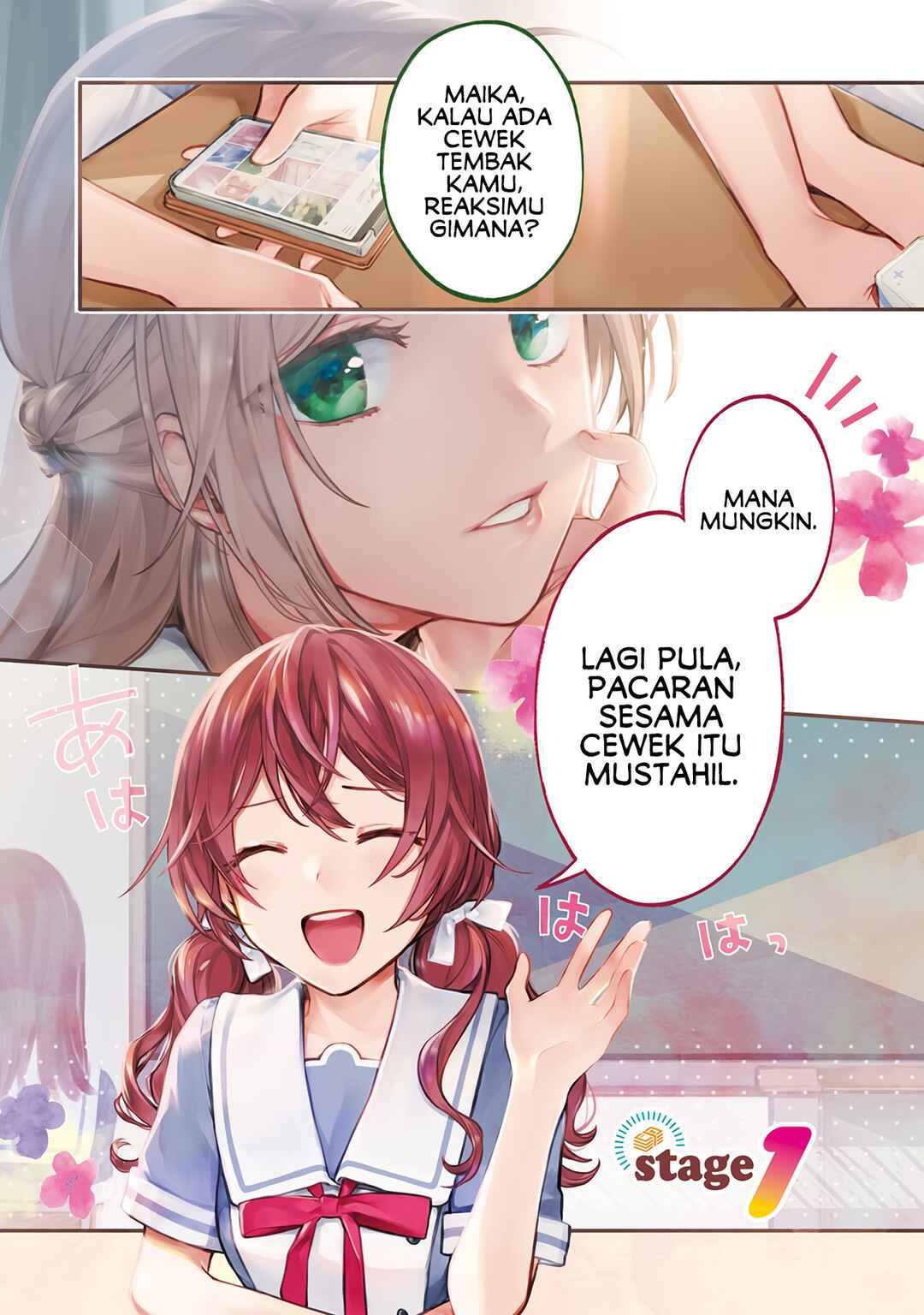 Onna Doushi toka Arienai desho to Iiharu Onnanoko wo, Hyakunichikan de Tetteiteki ni Otosu Yuri no Ohanashi Chapter 1 - Page 5