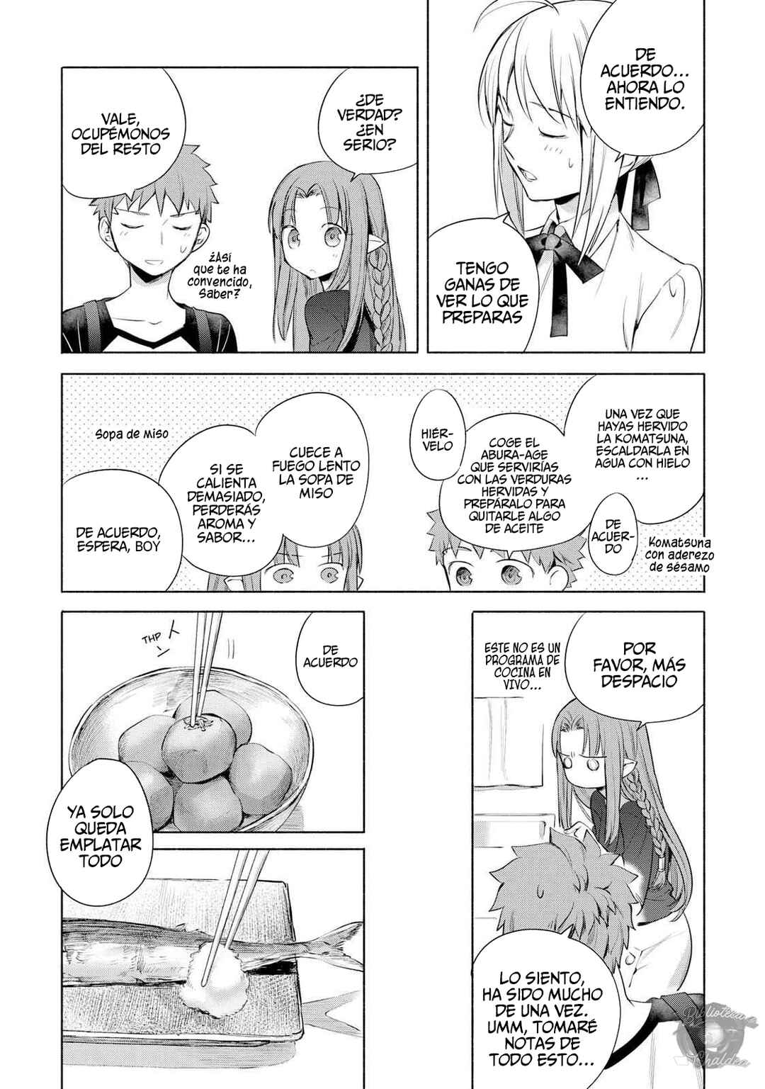 Emiya-san Chi no Kyou no Gohan Chapter 9 - Page 10