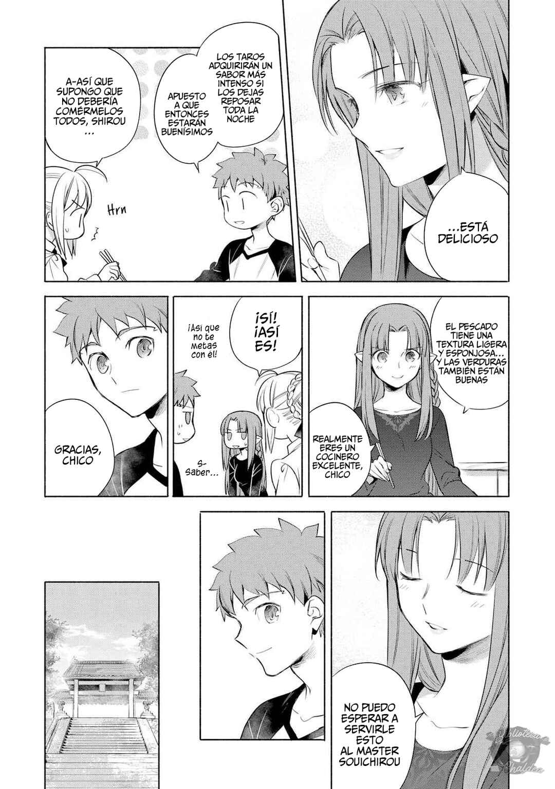 Emiya-san Chi no Kyou no Gohan Chapter 9 - Page 12