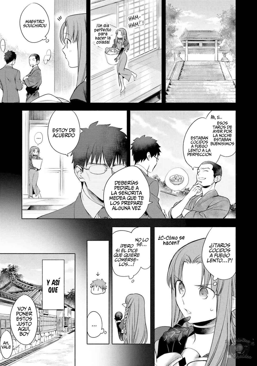 Emiya-san Chi no Kyou no Gohan Chapter 9 - Page 4