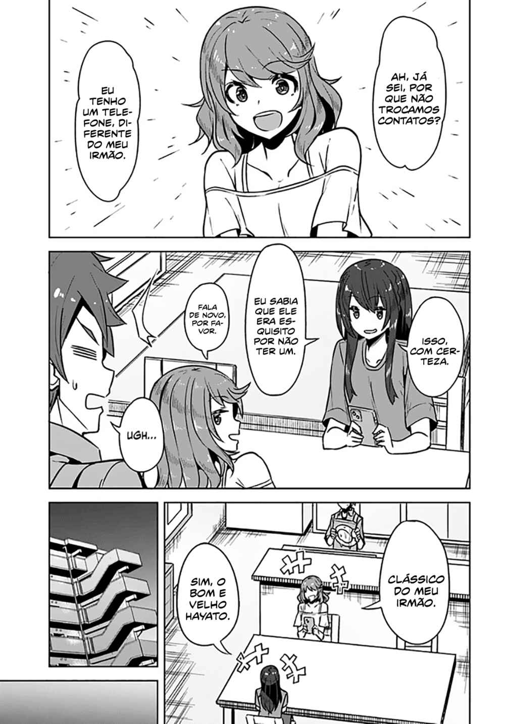 Tenkousaki no Seiso Karen na Bishoujo ga, Mukashi Danshi to Omotte Issho ni Asonda Osananajimi datta Ken Chapter 6 - Page 12