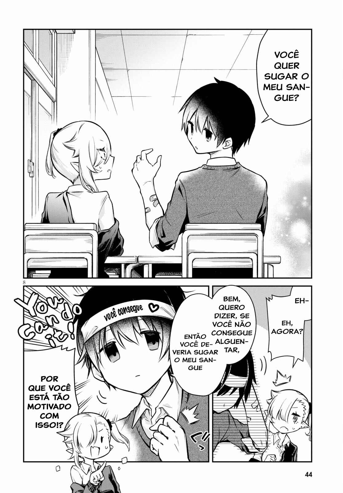 Chanto Suenai Kyuuketsuki-chan Chapter 2 - Page 9