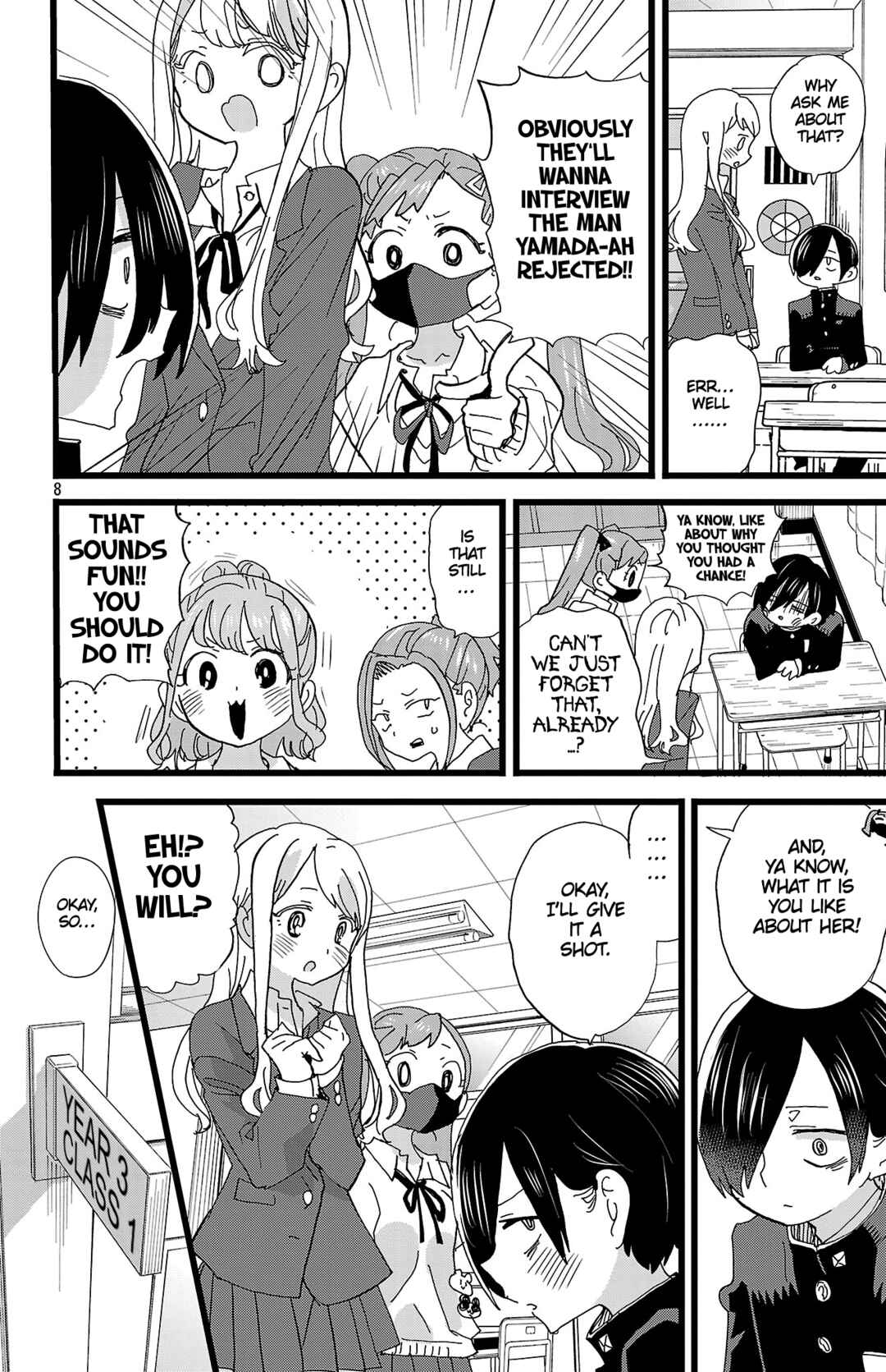 Boku no Kokoro no Yabai Yatsu Chapter 162 - Page 9