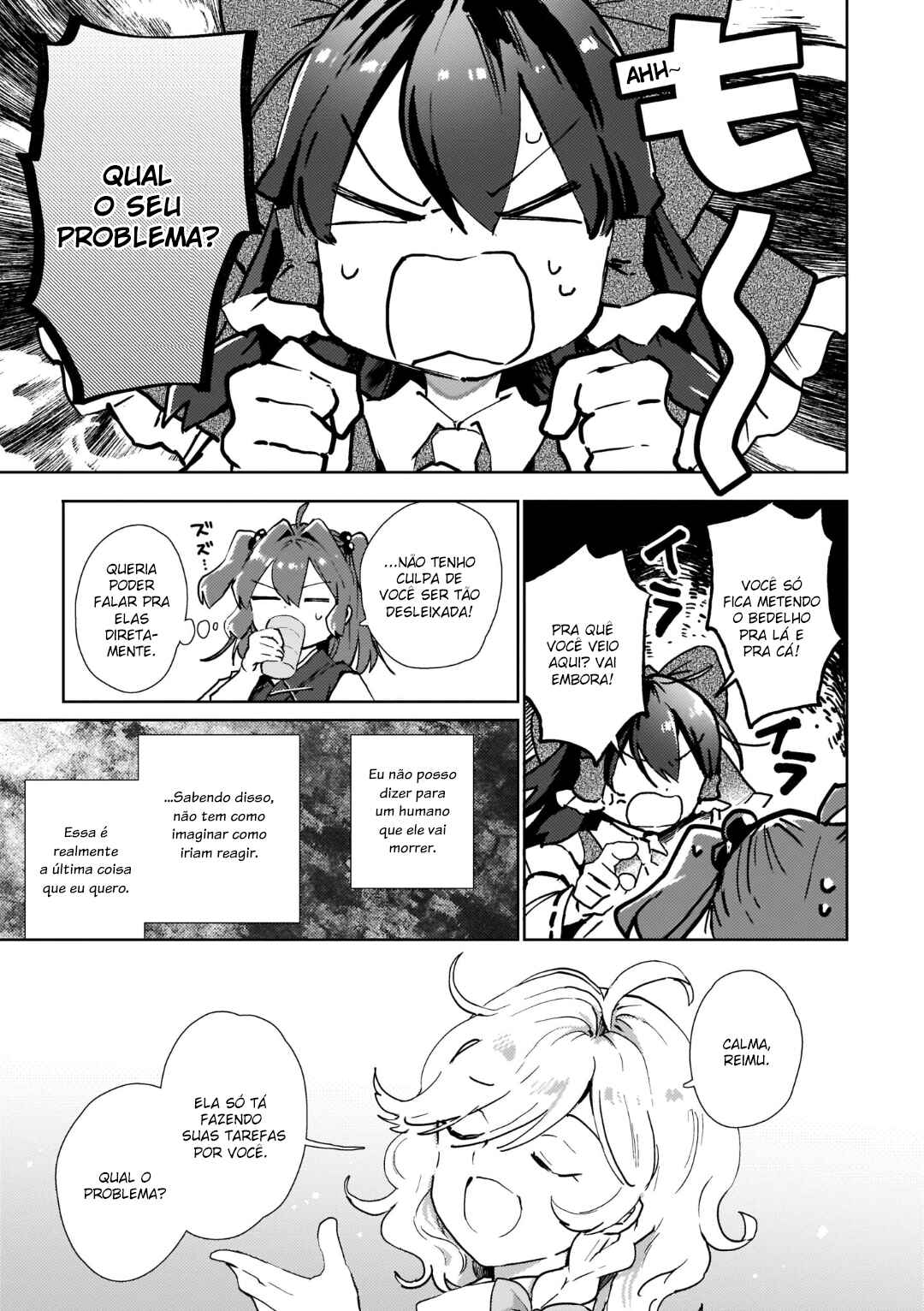 Touhou Project Niji Sousaku Series: Shinigami wa Kyou mo Fune wo Kogu Chapter 4 - Page 9