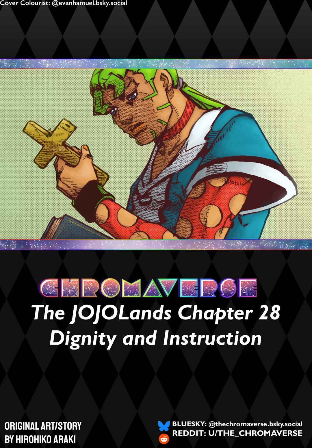 JoJo's Bizarre Adventure Part 9 - The JOJOLands (Fan-Colored) Chapter 28 - Page 1