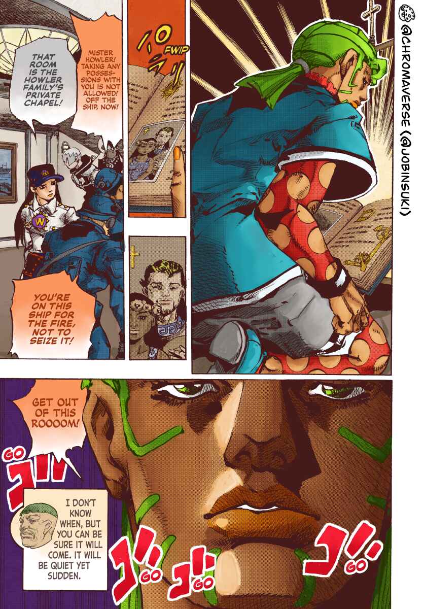 JoJo's Bizarre Adventure Part 9 - The JOJOLands (Fan-Colored) Chapter 28 - Page 20