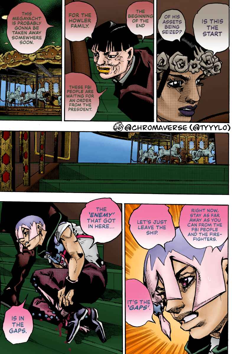 JoJo's Bizarre Adventure Part 9 - The JOJOLands (Fan-Colored) Chapter 28 - Page 30