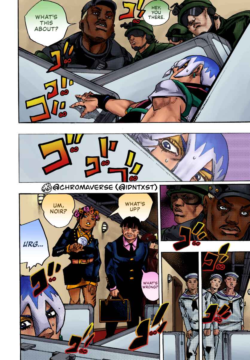 JoJo's Bizarre Adventure Part 9 - The JOJOLands (Fan-Colored) Chapter 28 - Page 5