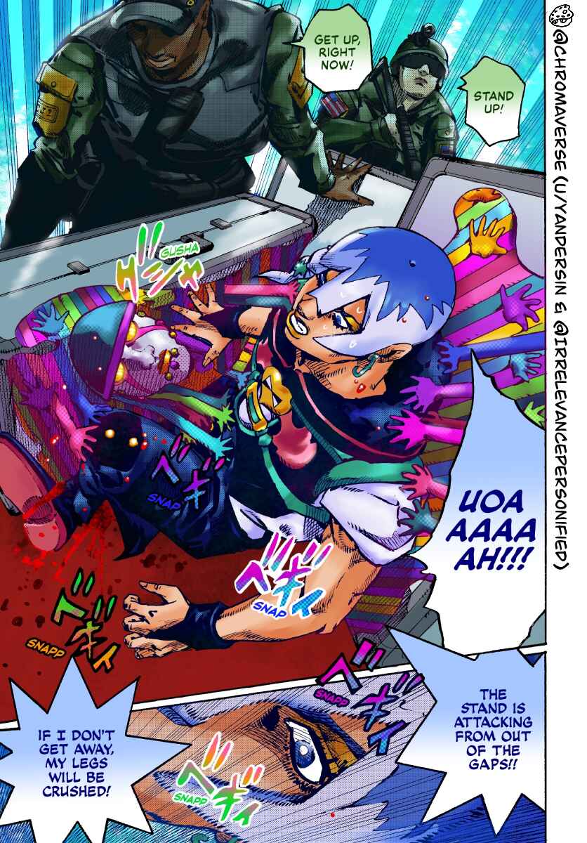 JoJo's Bizarre Adventure Part 9 - The JOJOLands (Fan-Colored) Chapter 28 - Page 9