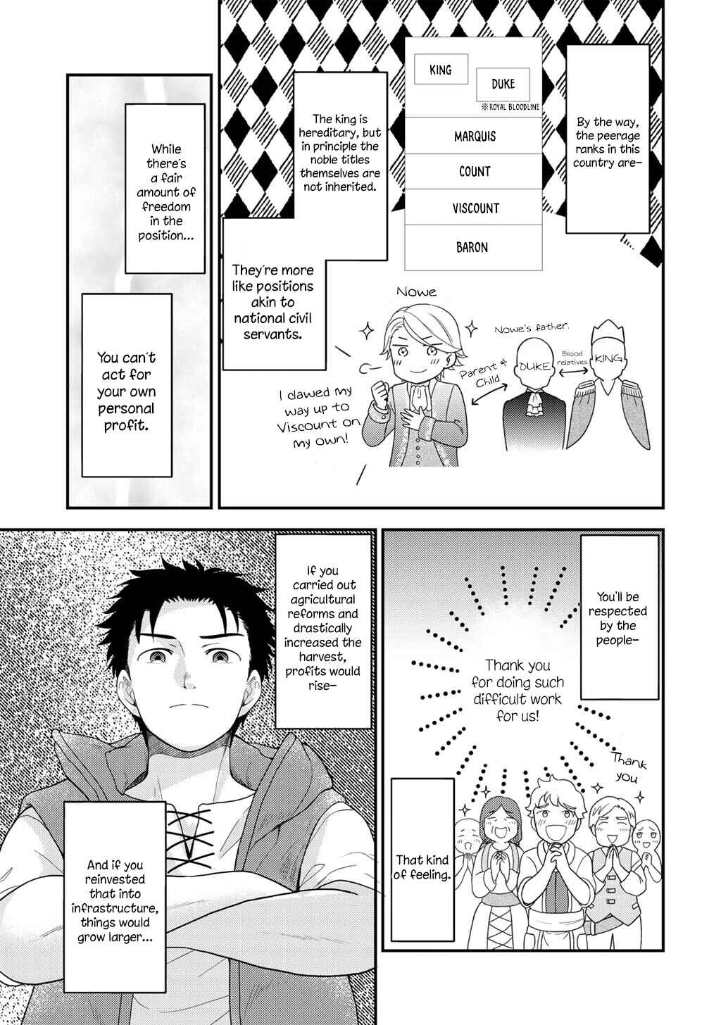 Isekai ni Kita Mitai dakedo Dou Sureba Yoi no Darou: Shachiku SE no My Pace Boukenki Chapter 25 - Page 14