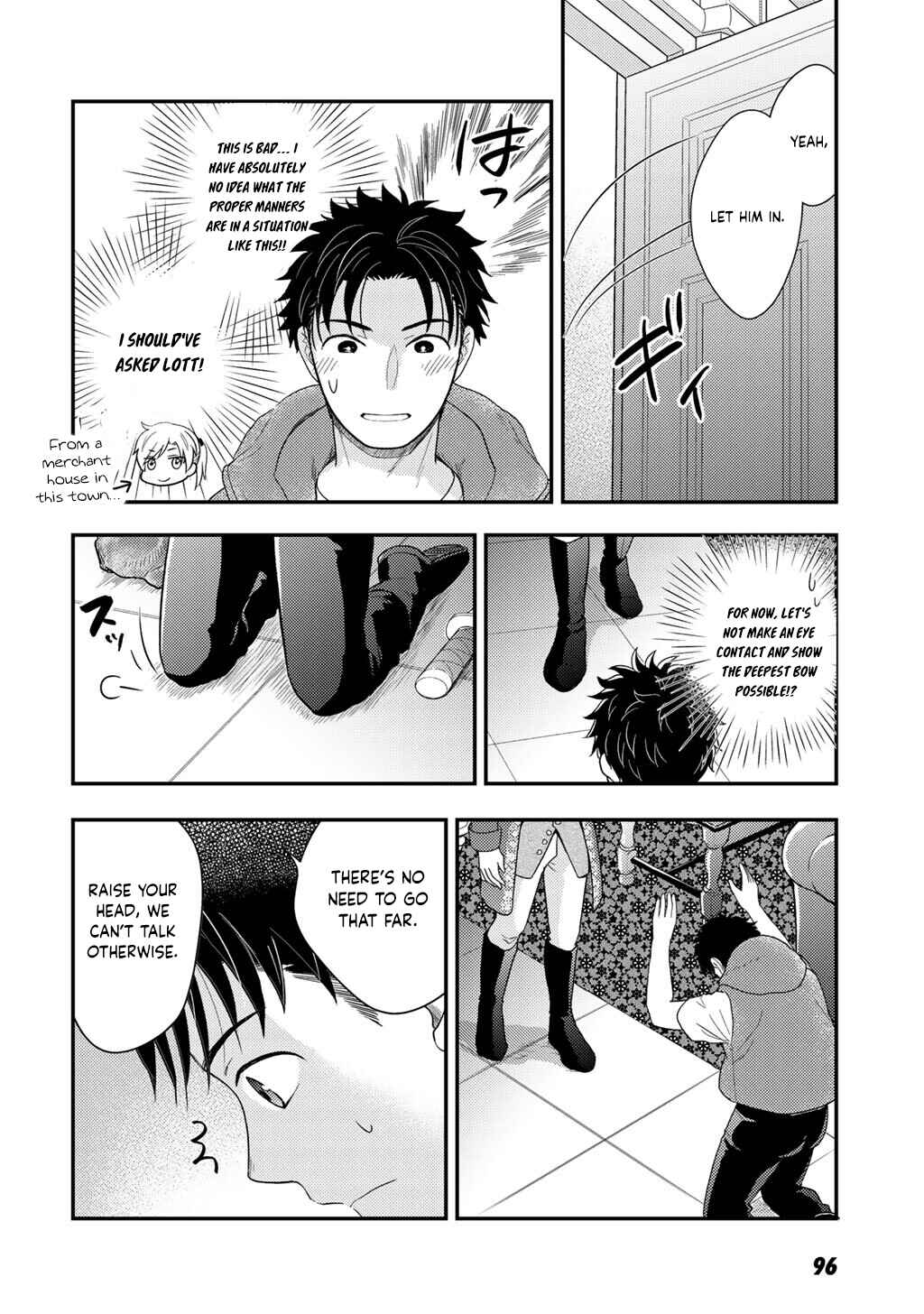 Isekai ni Kita Mitai dakedo Dou Sureba Yoi no Darou: Shachiku SE no My Pace Boukenki Chapter 25 - Page 9