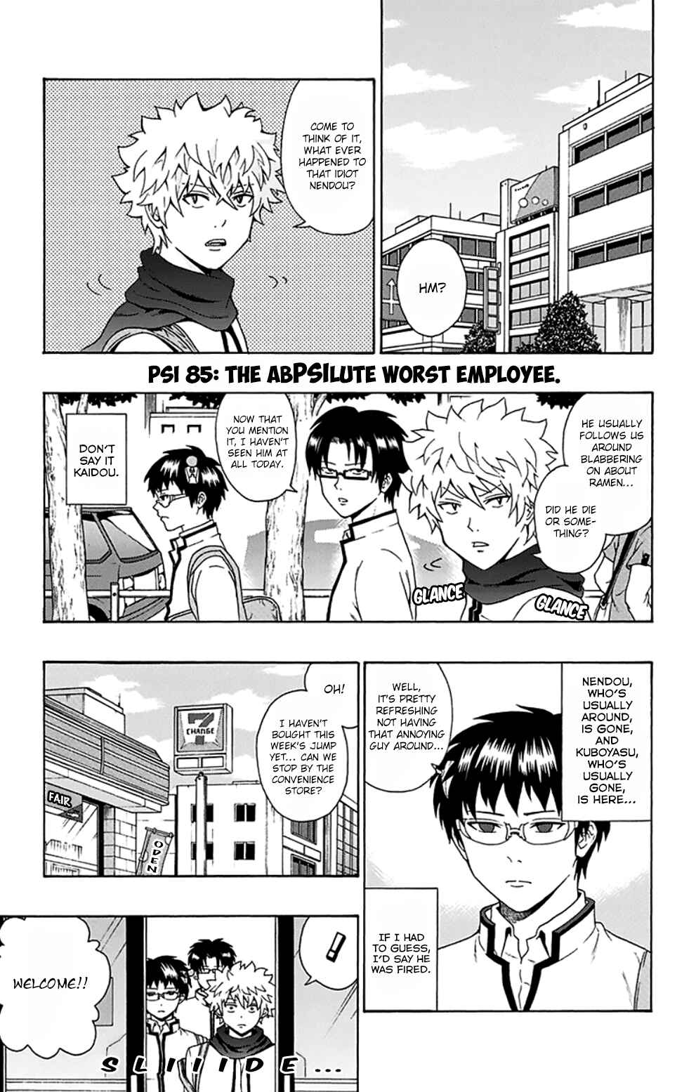 The Disastrous Life of Saiki K. Chapter 85 - Page 9