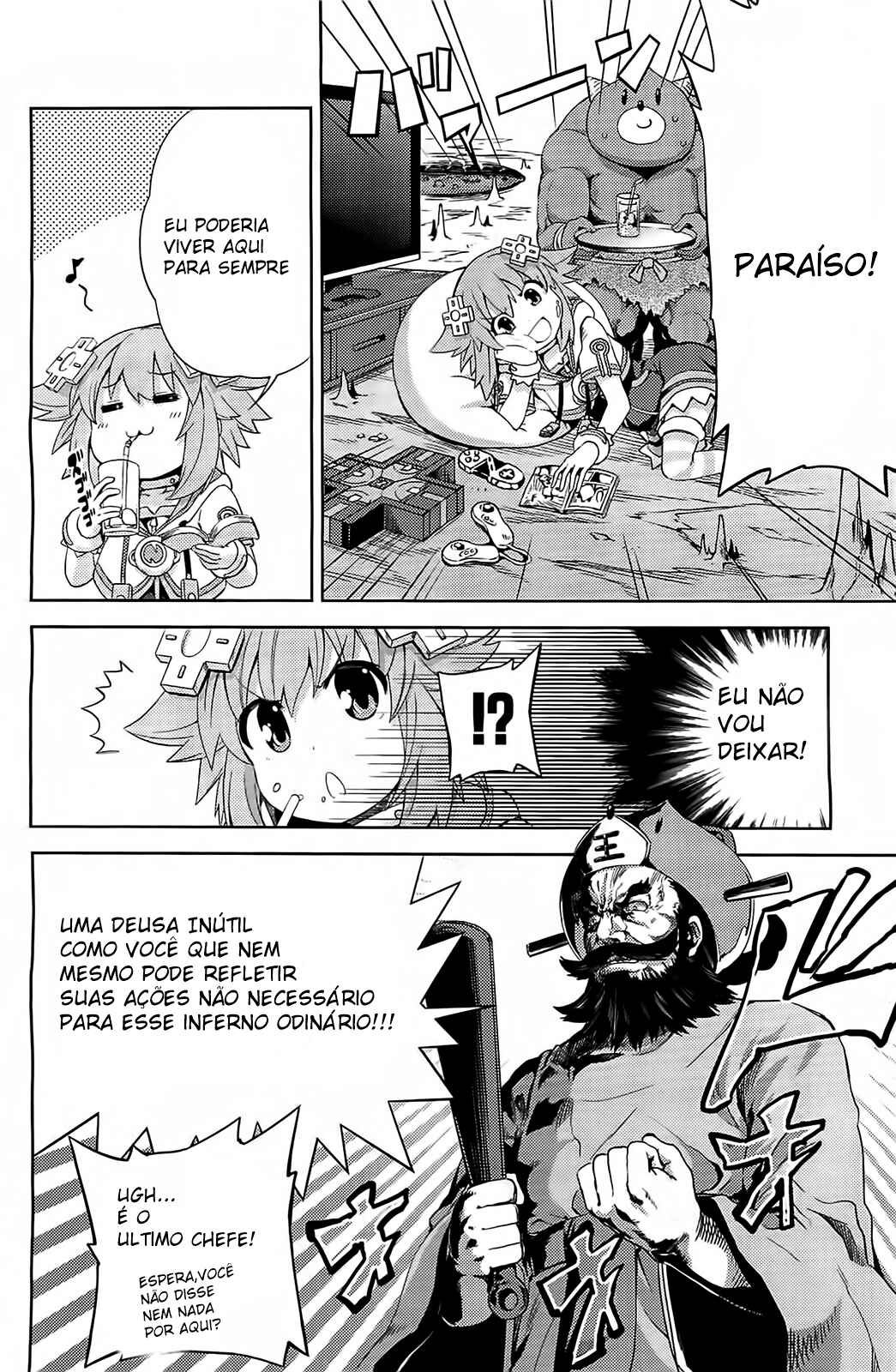 Choujigen Game Neptune: The Animation - Hello New World Chapter 8 - Page 12