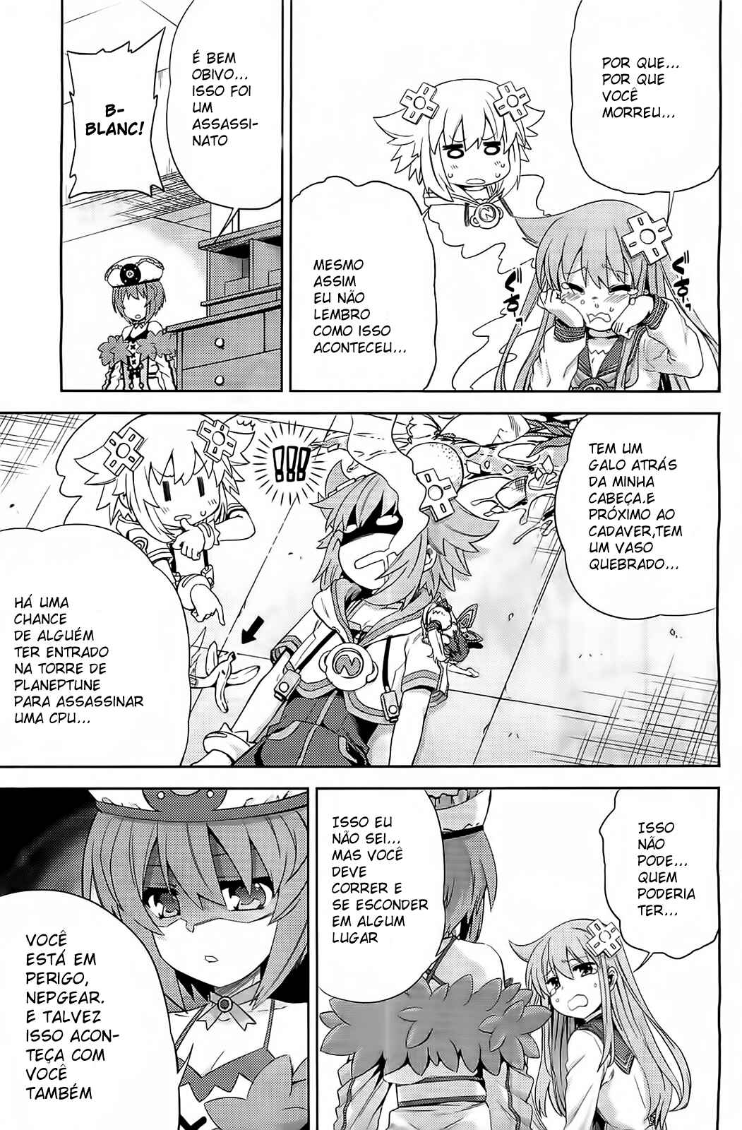 Choujigen Game Neptune: The Animation - Hello New World Chapter 8 - Page 3