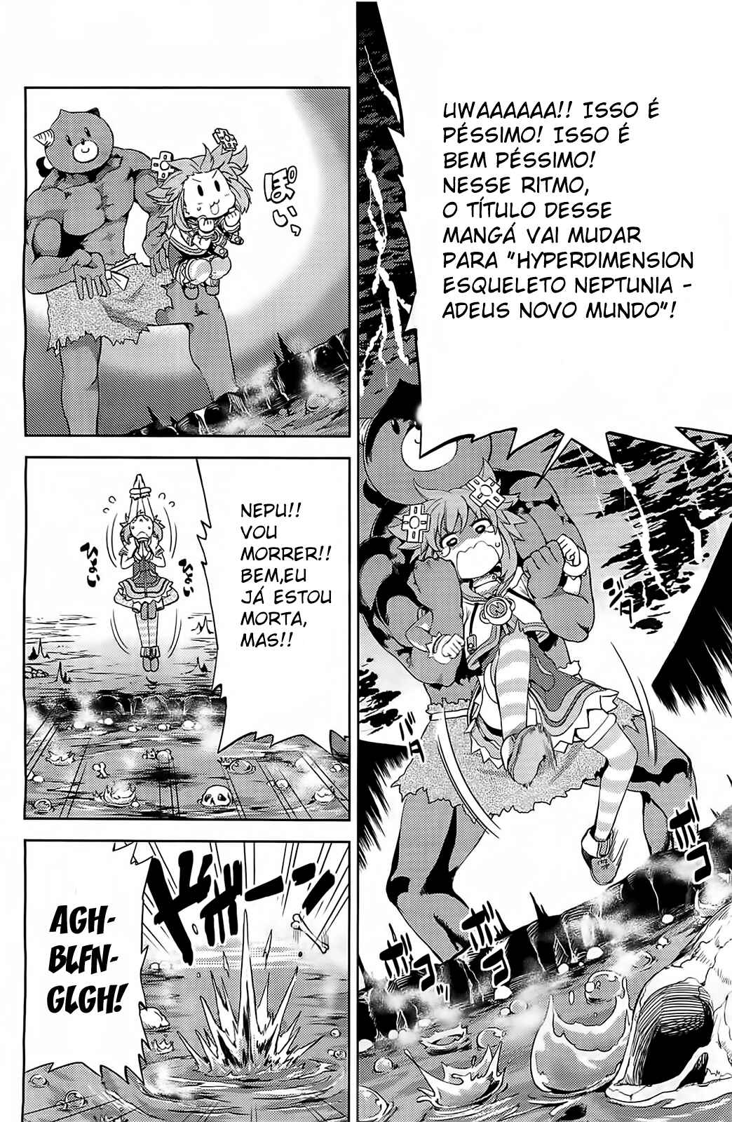 Choujigen Game Neptune: The Animation - Hello New World Chapter 8 - Page 8