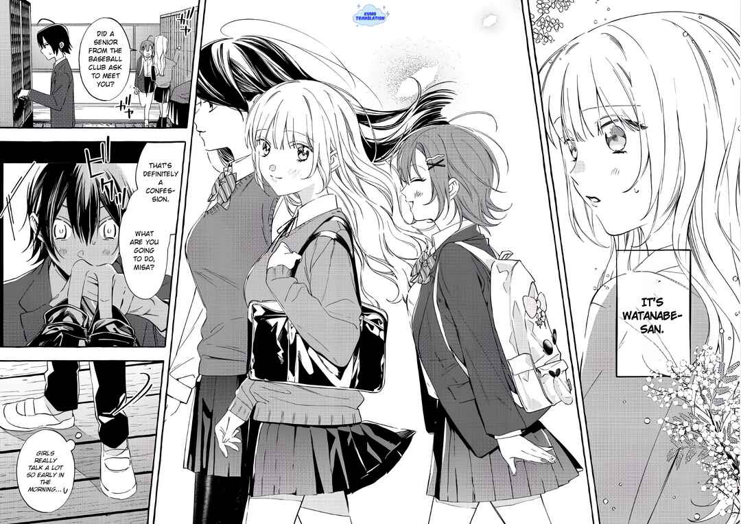 Gakuen no Madonna no Watanabe san ga, Naze ka Maishu Yotei wo Kitekuru Chapter 2 - Page 3