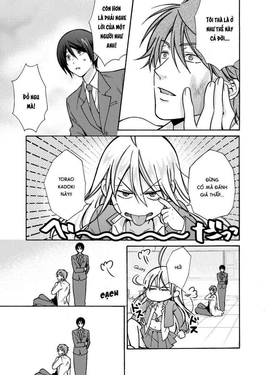 Nyotaika Yankee Gakuen ☆ Ore no Hajimete, Nerawaretemasu. Chapter 12 - Page 24