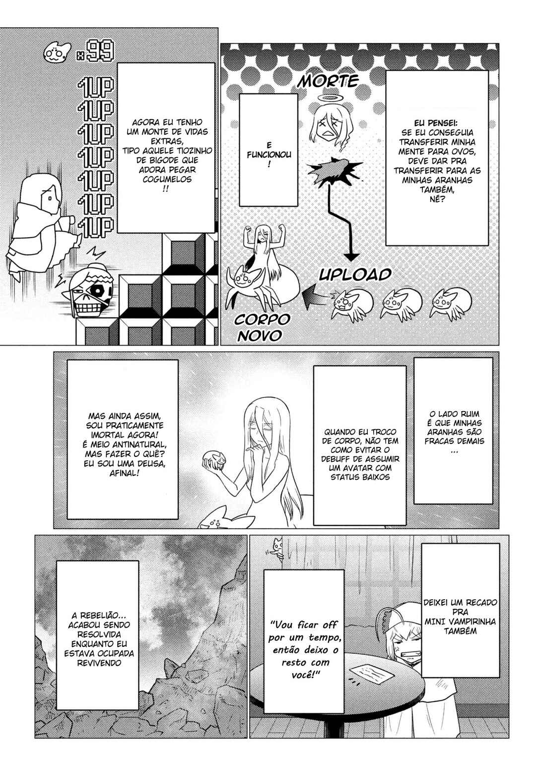 Kumo desu ga, Nani ka? Chapter 78.1 - Page 3