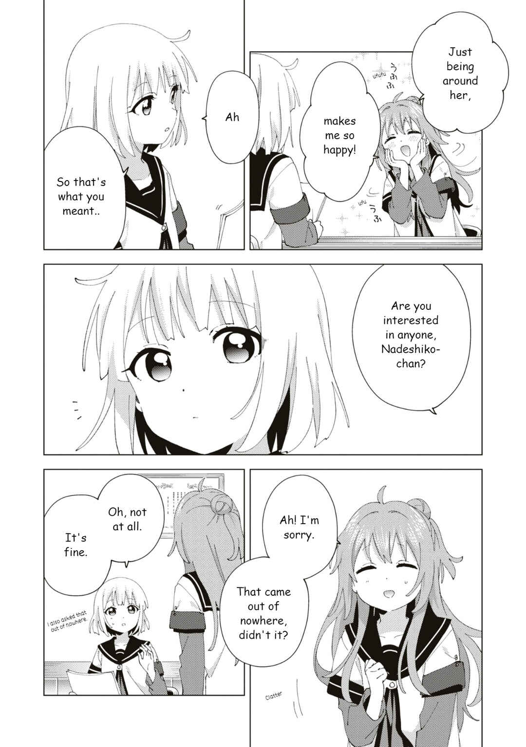 Yuru Yuri Chapter 188.6 - Page 12