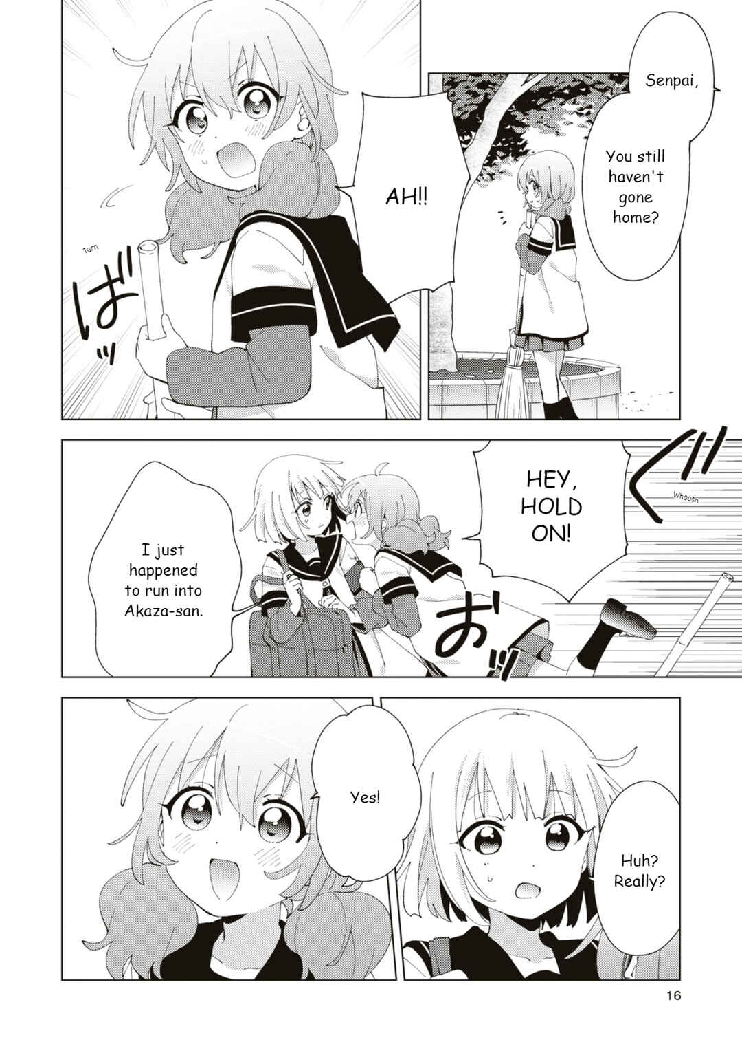 Yuru Yuri Chapter 188.6 - Page 16
