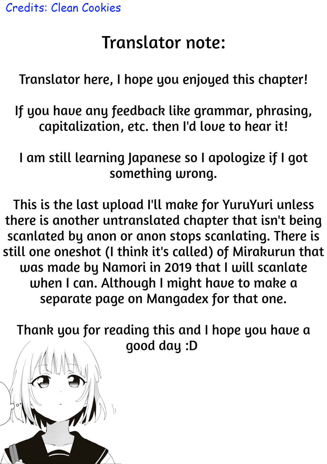 Yuru Yuri Chapter 188.6 - Page 20