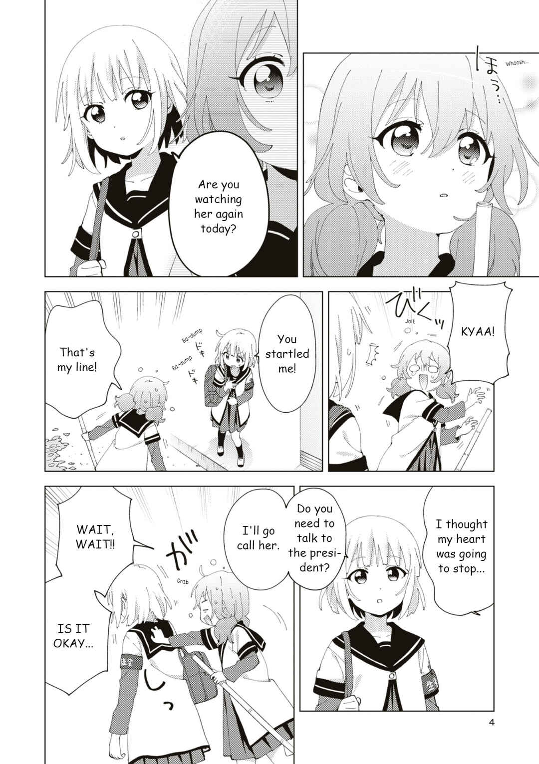 Yuru Yuri Chapter 188.6 - Page 4