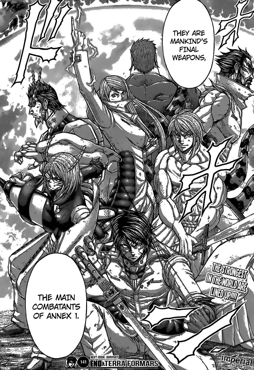 Terra Formars Chapter 141 - Page 17