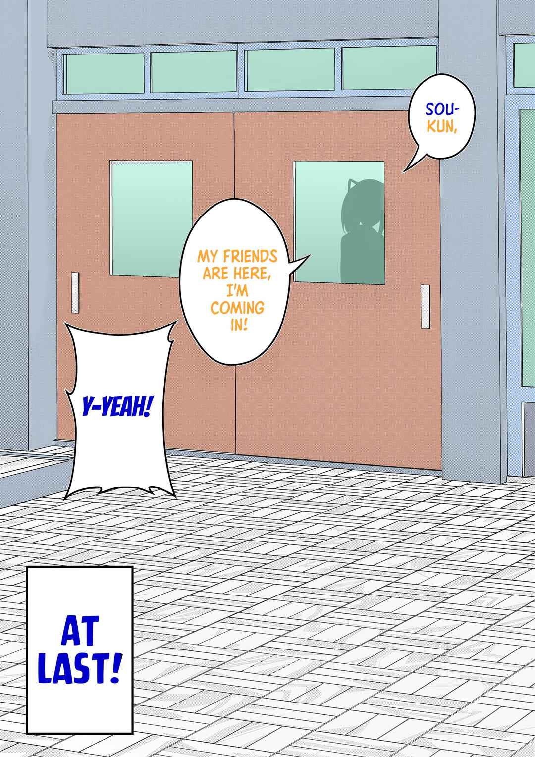 Danjo-hi 1:39 no Heikou Sekai wa Omoi no Hoka Futsuu (Fan Colored) Chapter 111 - Page 3