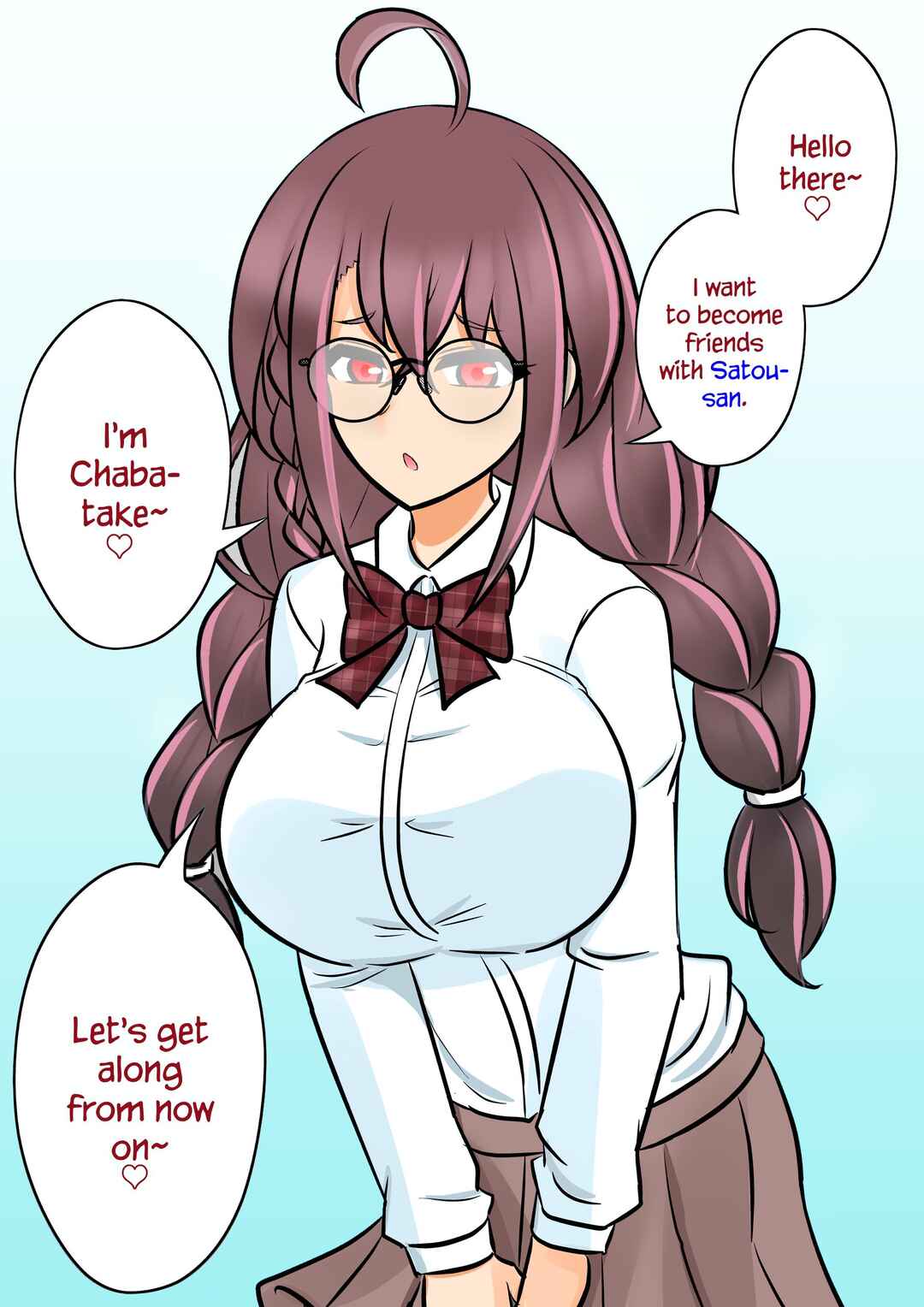 Danjo-hi 1:39 no Heikou Sekai wa Omoi no Hoka Futsuu (Fan Colored) Chapter 111 - Page 4