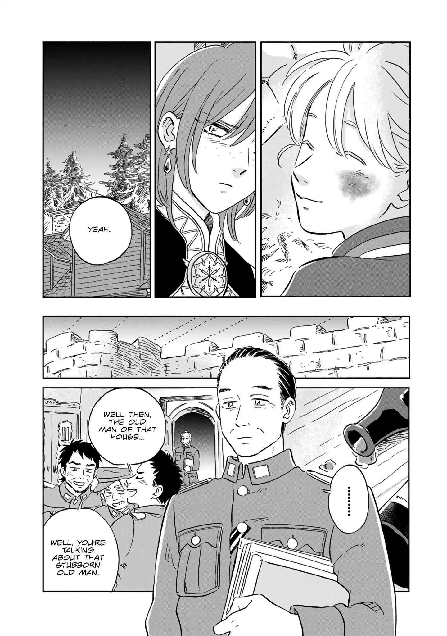 Hokuo Kizoku to Moukinzuma no Yukiguni Karigurashi Chapter 35 - Page 2