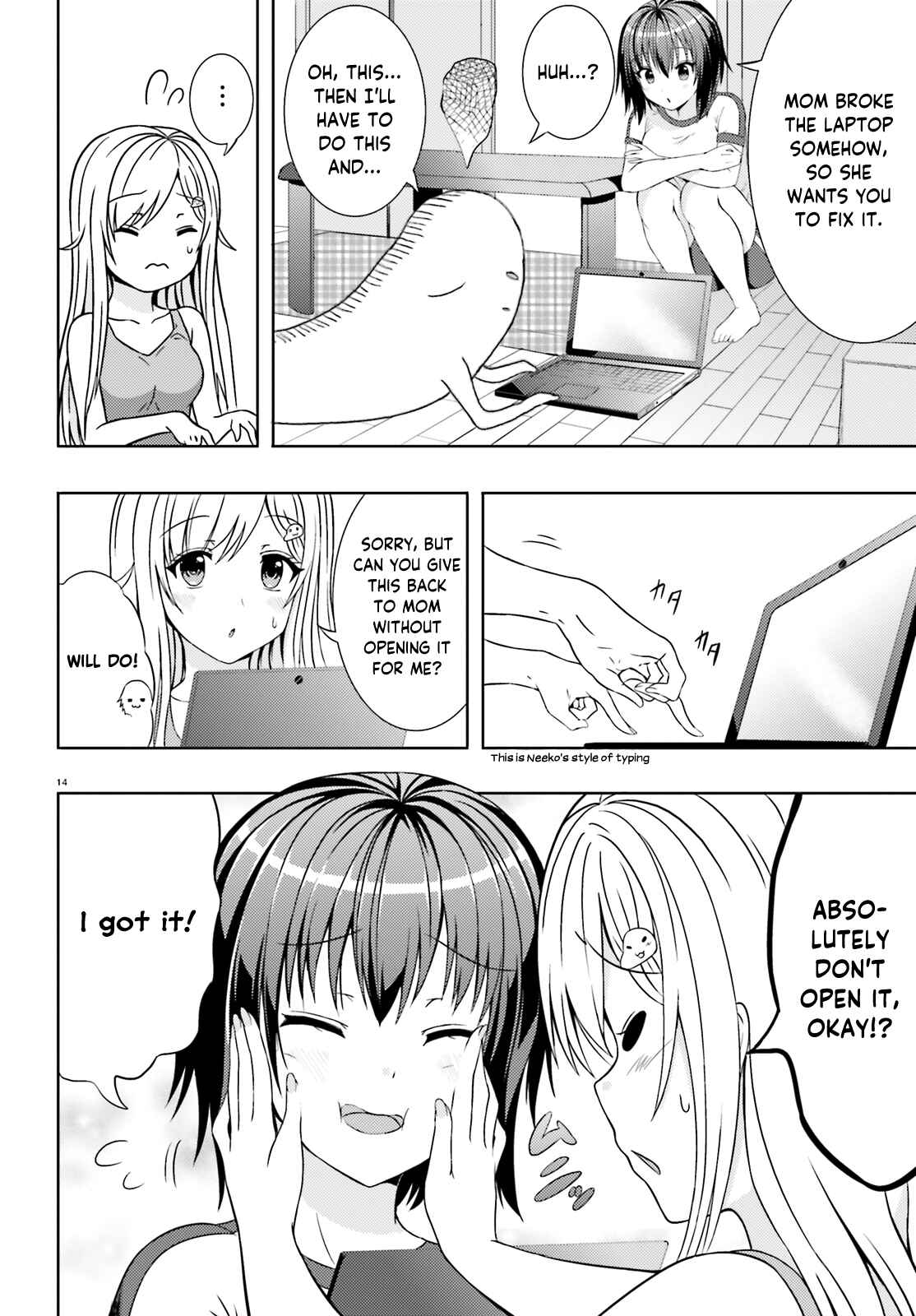 Neeko wa Tsurai yo Chapter 4 - Page 14