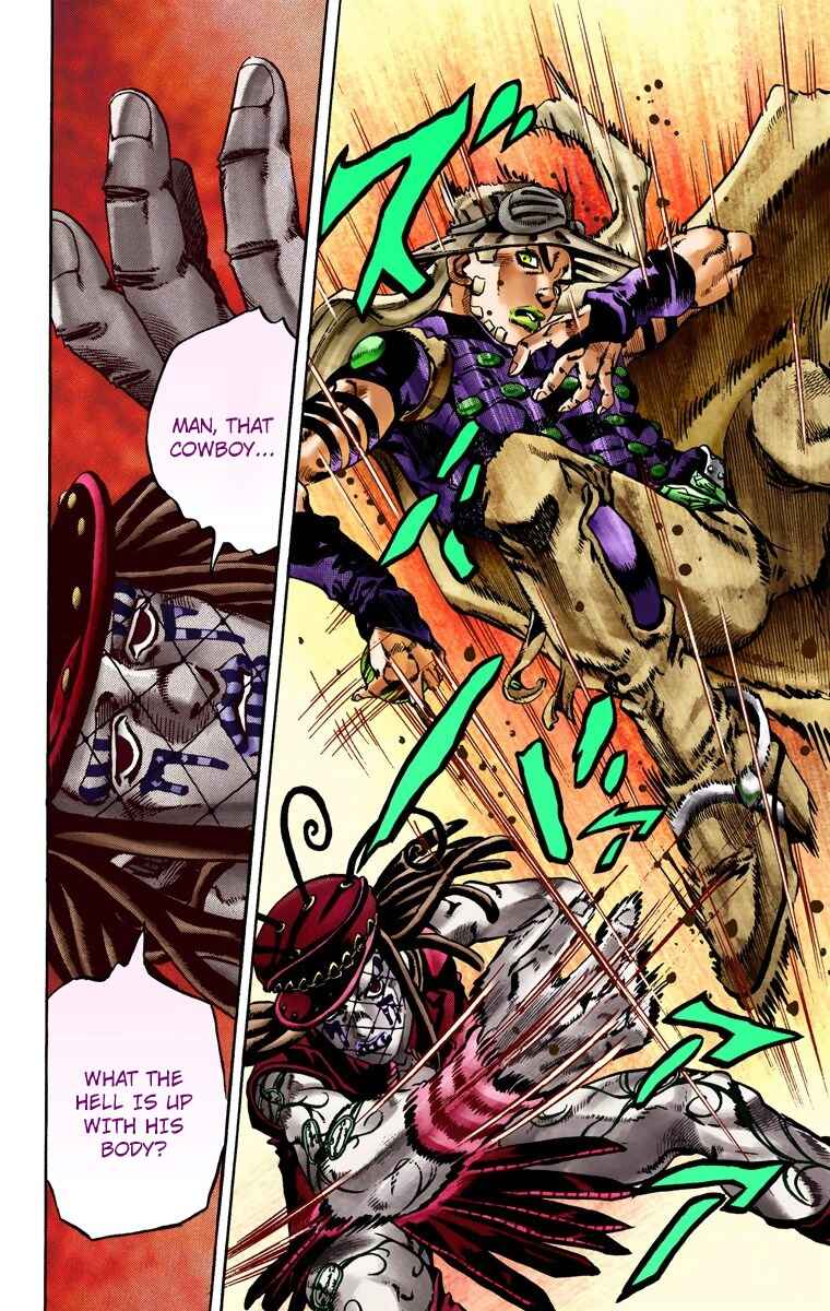 JoJo no Kimyou na Bouken: Part 7 - Steel Ball Run Color-ban Chapter 22 - Page 10