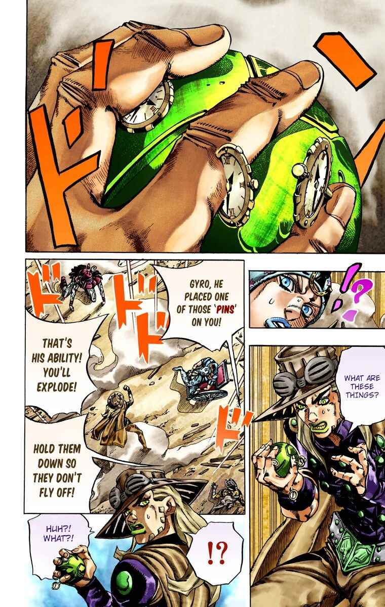 JoJo no Kimyou na Bouken: Part 7 - Steel Ball Run Color-ban Chapter 22 - Page 12