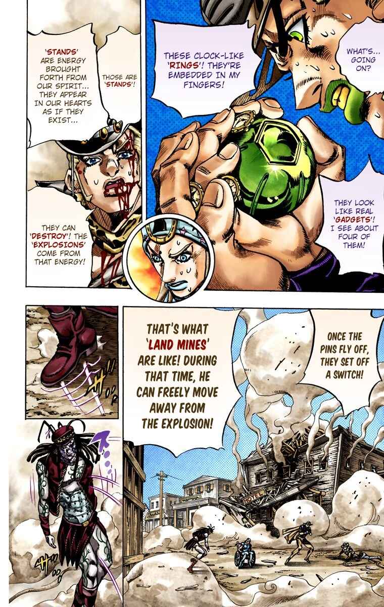 JoJo no Kimyou na Bouken: Part 7 - Steel Ball Run Color-ban Chapter 22 - Page 14