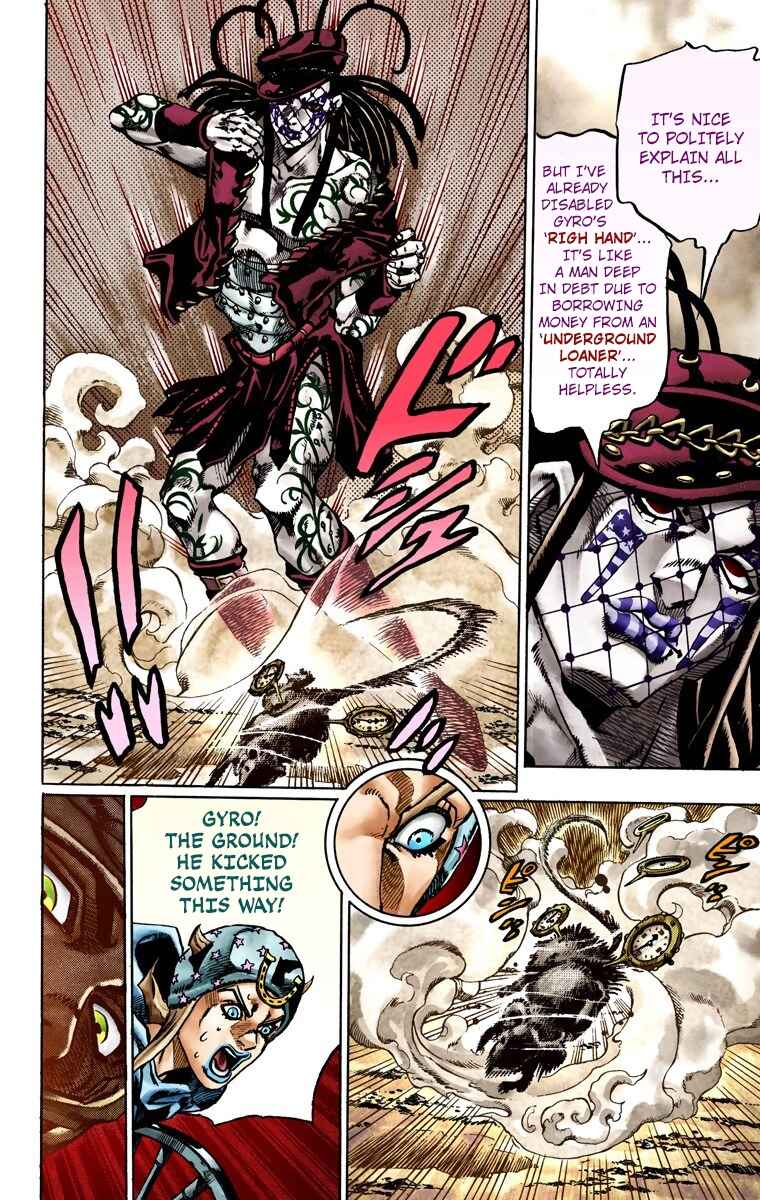 JoJo no Kimyou na Bouken: Part 7 - Steel Ball Run Color-ban Chapter 22 - Page 18