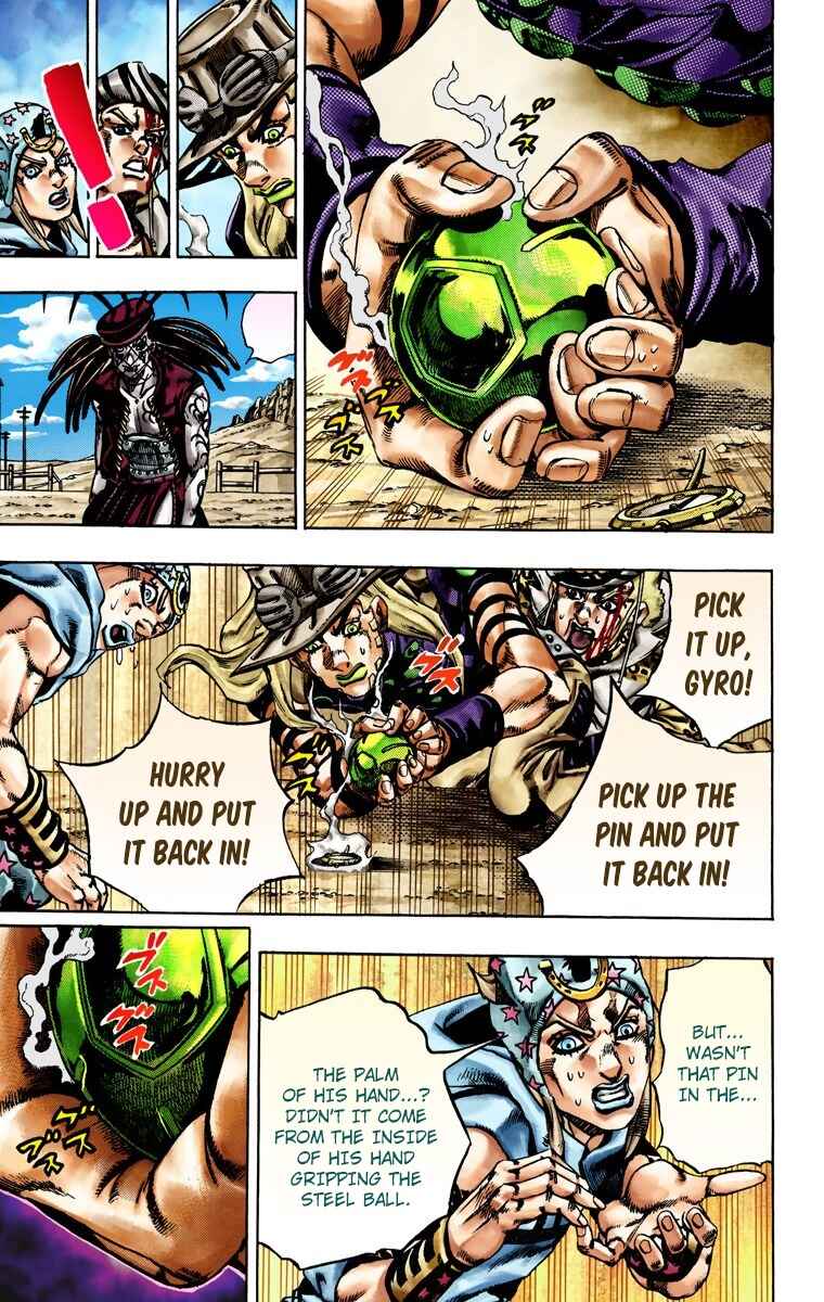 JoJo no Kimyou na Bouken: Part 7 - Steel Ball Run Color-ban Chapter 22 - Page 23
