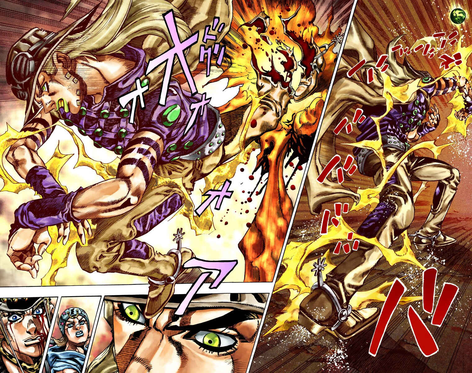 JoJo no Kimyou na Bouken: Part 7 - Steel Ball Run Color-ban Chapter 22 - Page 33