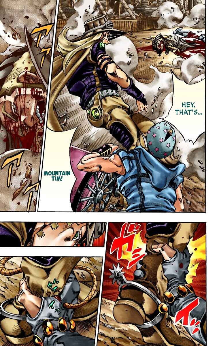 JoJo no Kimyou na Bouken: Part 7 - Steel Ball Run Color-ban Chapter 22 - Page 5