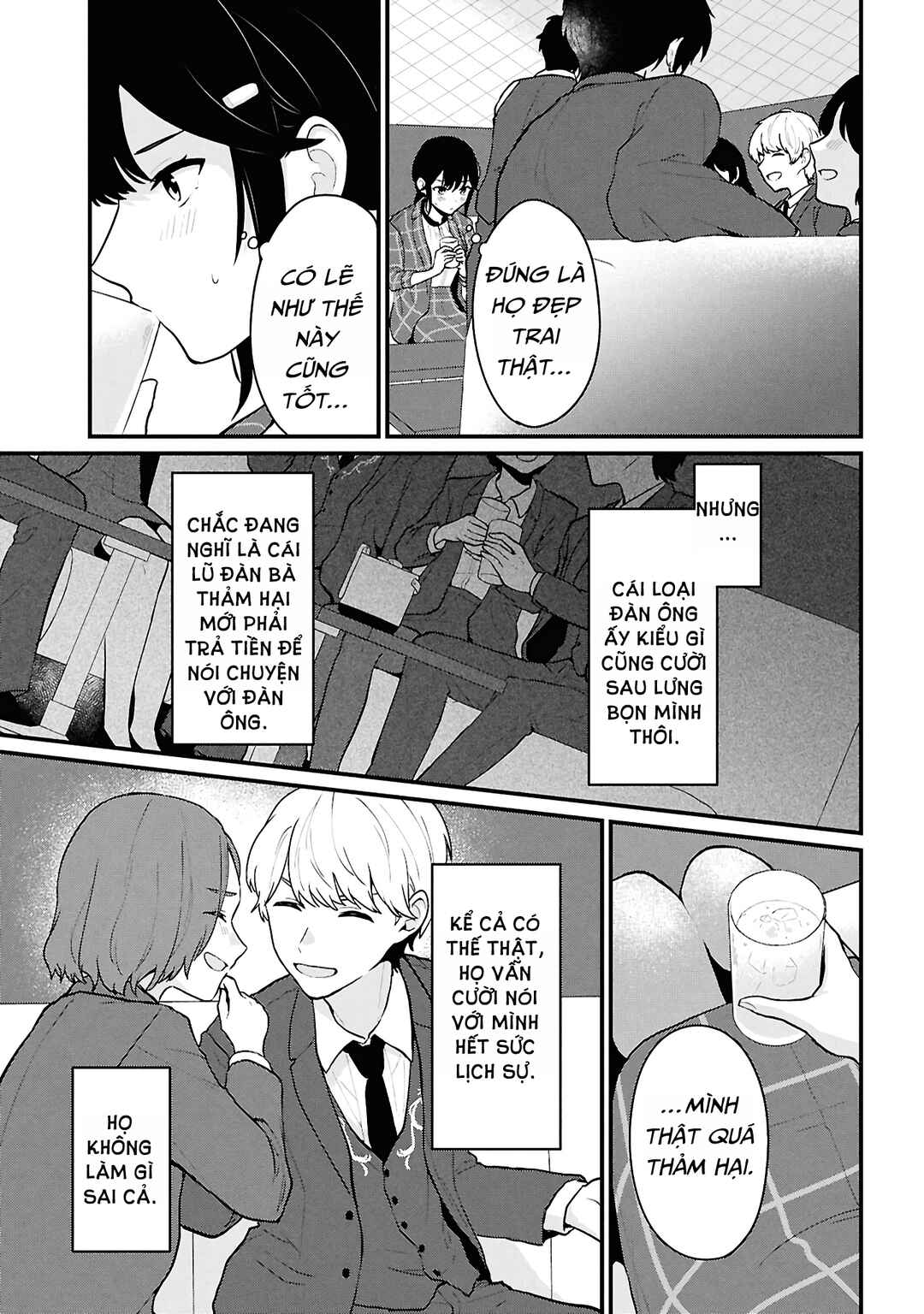 Danjo-hi 1:5 no Sekai demo Futsuu ni Ikirareru to Omotta? ~Gekiomoi Kanjou na Kanojo-tachi ga Mujikaku Danshi ni Honrou Saretara~ Chapter 4 - Page 25